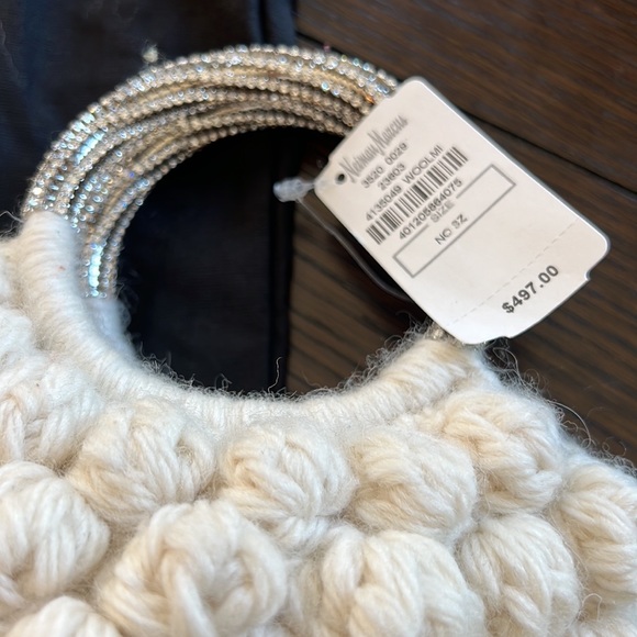 Gedebe Ivory Sachet Crochet Handbag - Picture 8 of 8